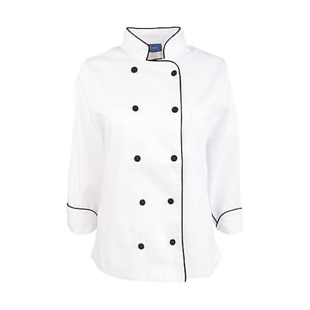 Allpoints Kng 2Xl Ladies Chef Coat Executive Long Sleeve 18792XL